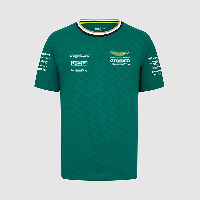 Camiseta Aston Martin Aramco Cognizant F1 Racing Team Verde 2024 Fernando Alonso #14